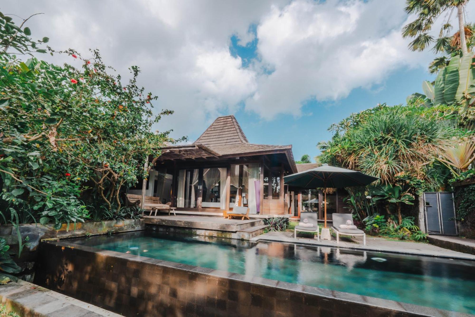 Surya Kembar Villas Ubud Exterior foto