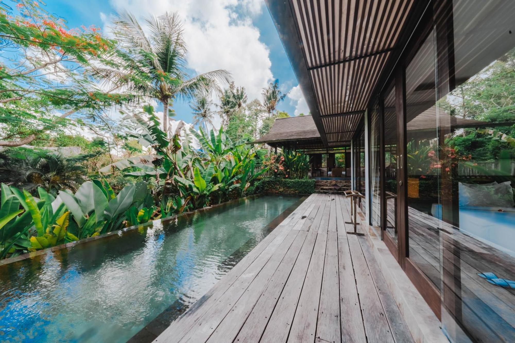 Surya Kembar Villas Ubud Exterior foto